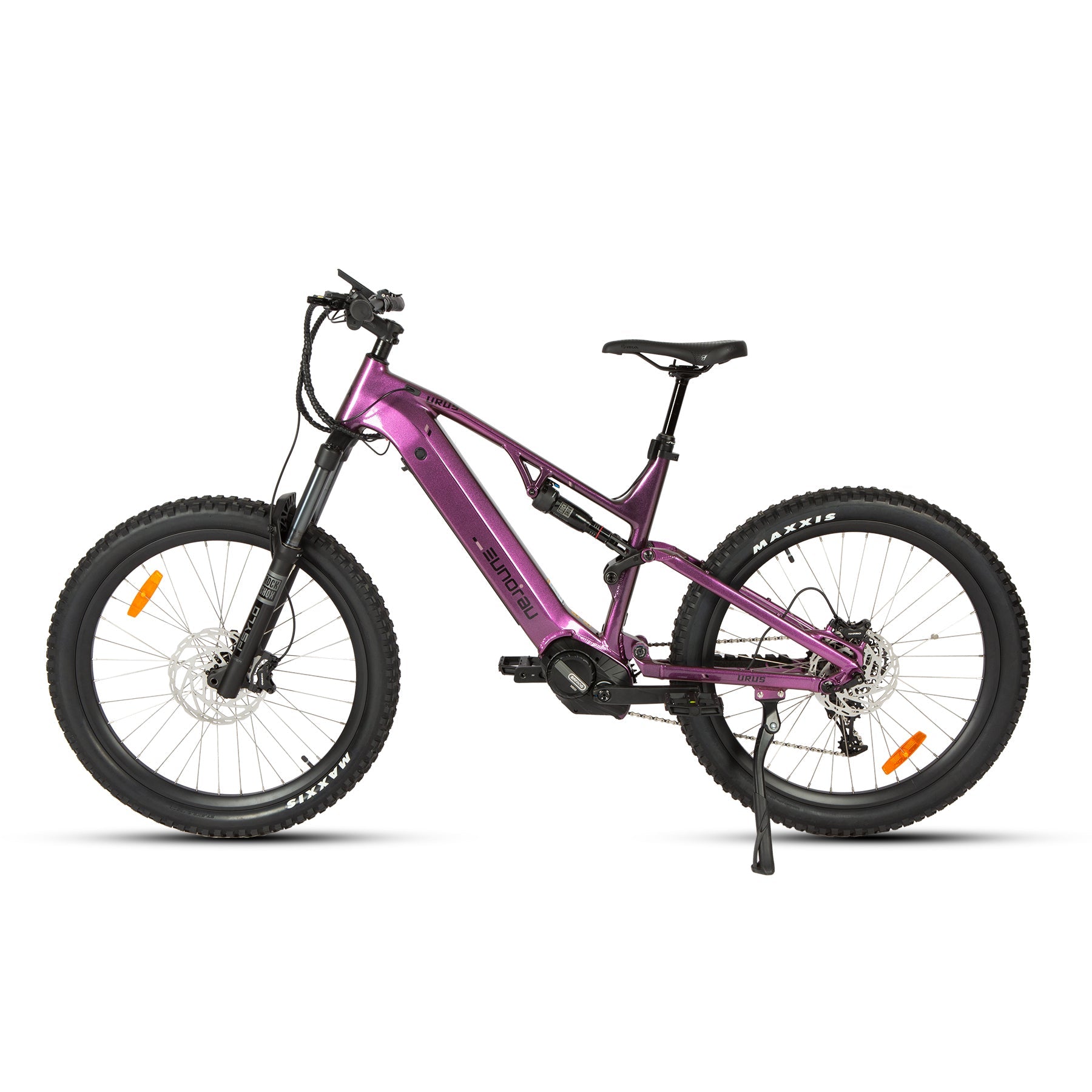 EUNORAU URUS 2.0 500W Full-Suspension Electric Mountain Bike – 48V 17.5Ah, Bafang M600 Mid-Drive, 27.5" Tire, 120Nm Torque