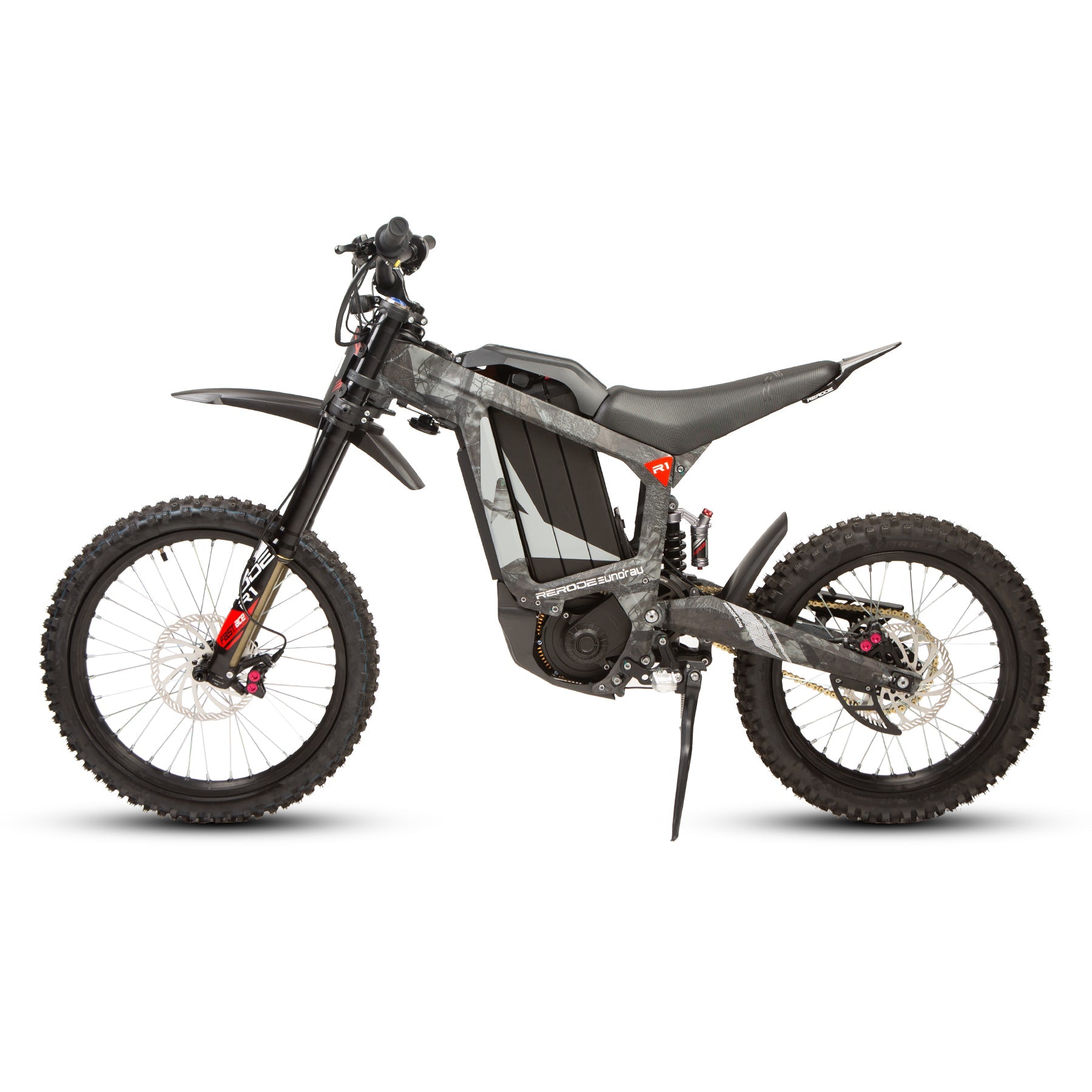 EUNORAU R1 4000W Electric Dirt Bike – 72V 35Ah, Mid-Drive,Full Suspension Off-Road