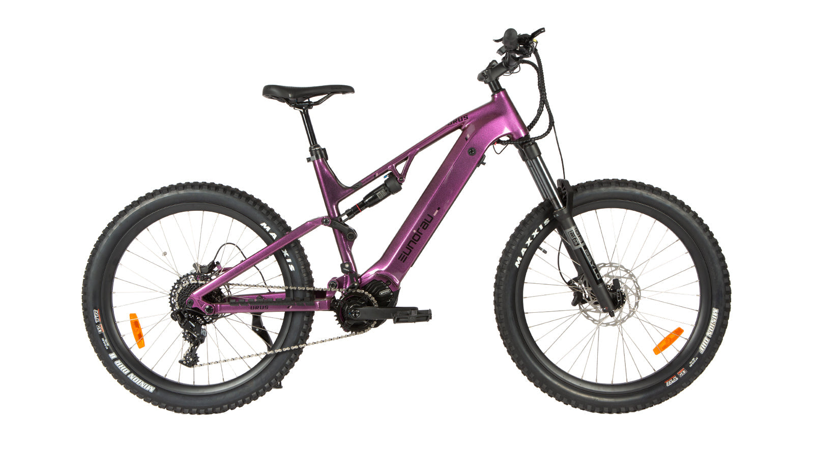 EUNORAU URUS 2.0 500W Full-Suspension Electric Mountain Bike – 48V 17.5Ah, Bafang M600 Mid-Drive, 27.5" Tire, 120Nm Torque