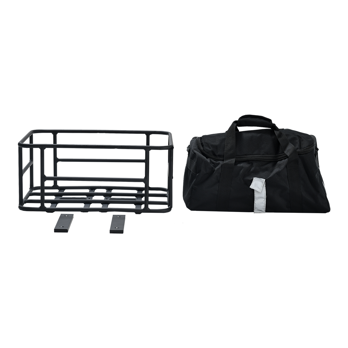 REVIBIKES Rear Basket + Bag – 6061 Aluminum | Runabout.2, Flux & Rebel.2 Compatible