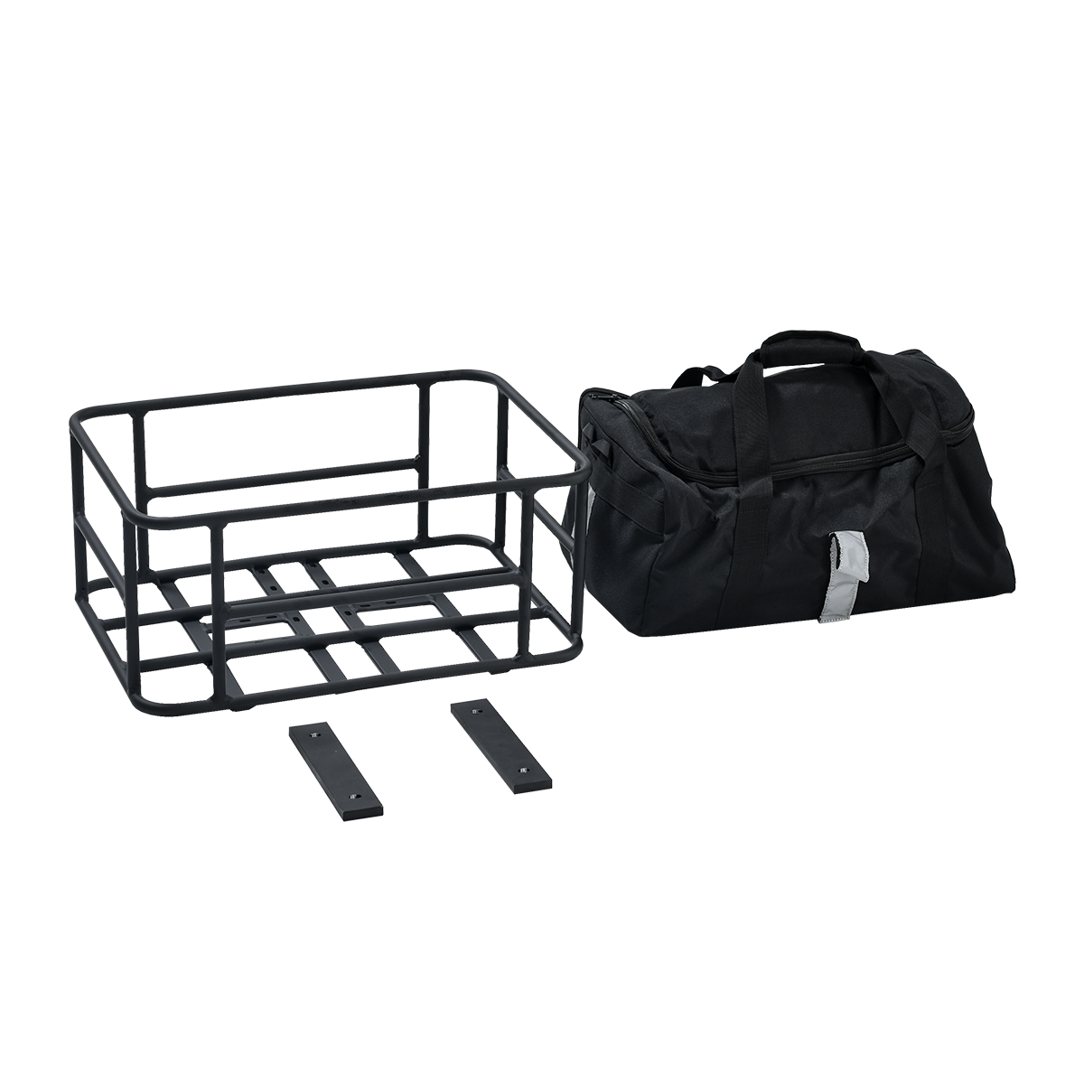 REVIBIKES Rear Basket + Bag – 6061 Aluminum | Runabout.2, Flux & Rebel.2 Compatible