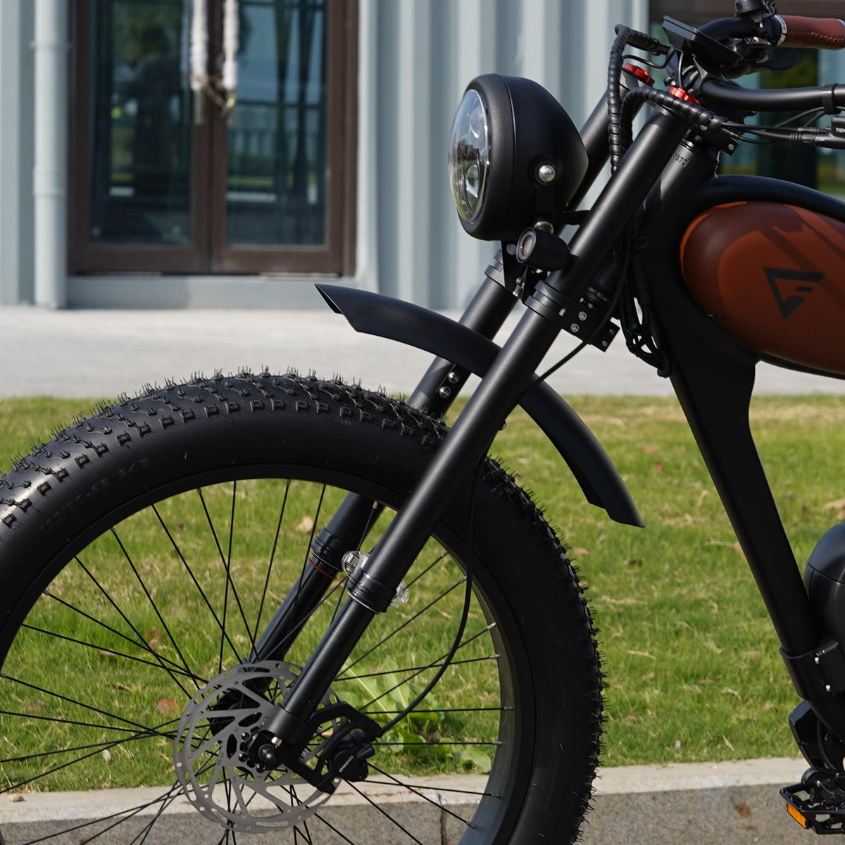 REVIBIKES Air Ride Suspension Fork – Adjustable Front Fork for Cheetah & 26" Fat-Tire E-Bikes