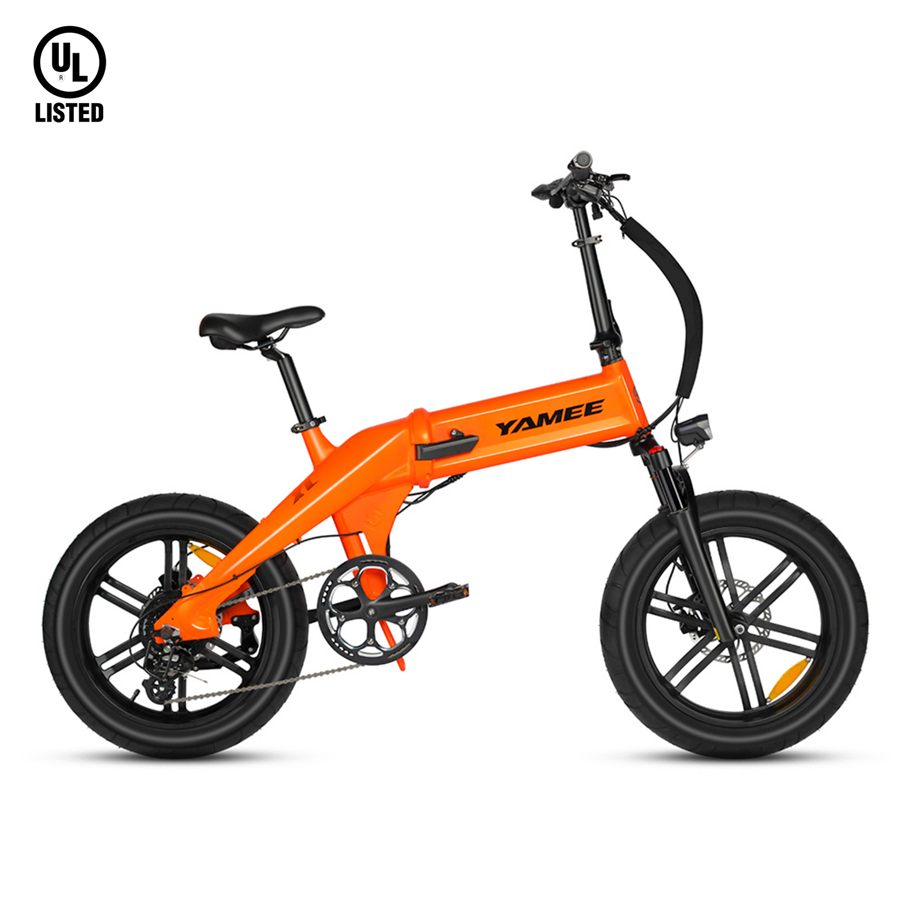 YAMEE XL Plus Electric Bike – 750W Motor, 28MPH Max Speed, Up to 80 Miles Range Orange