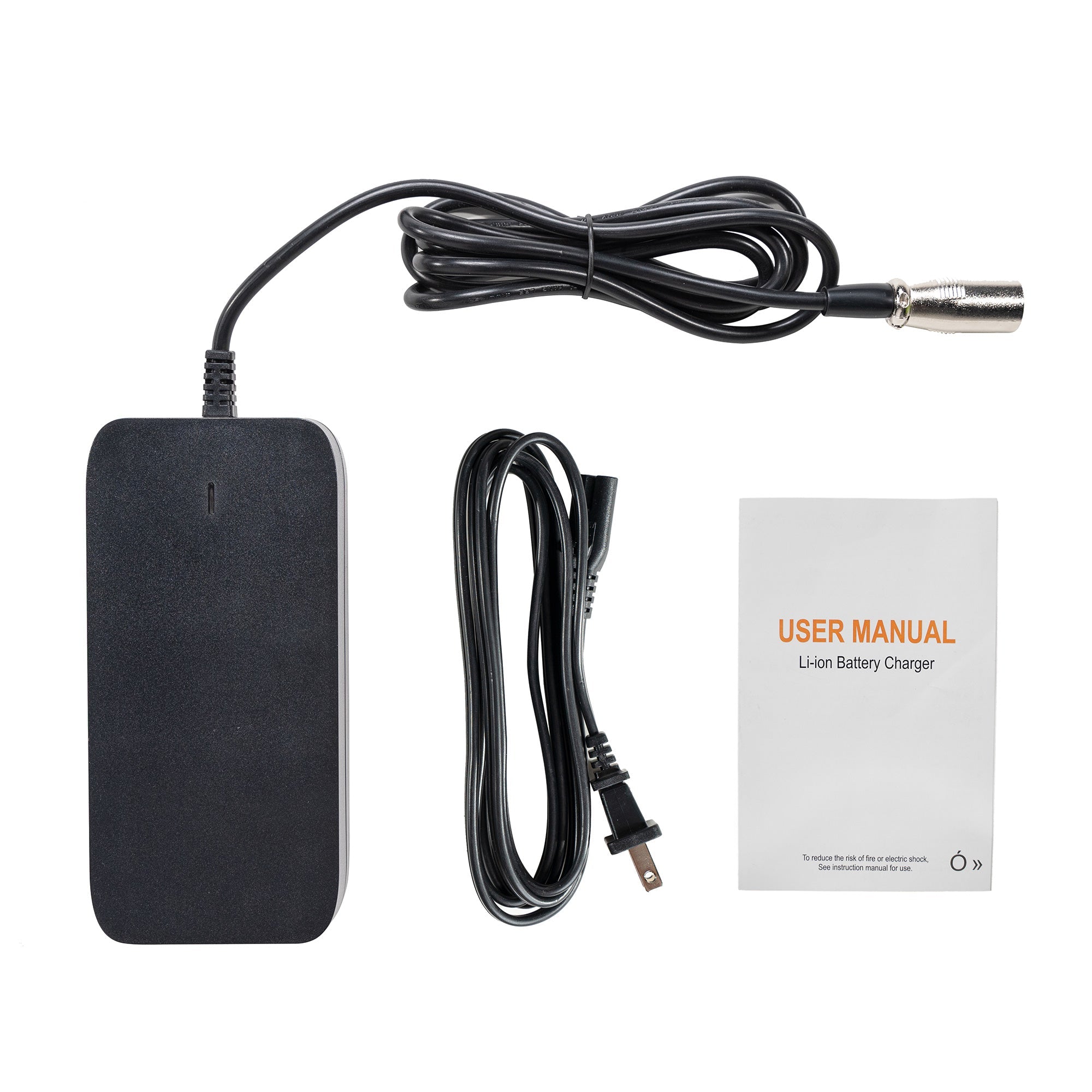 Rattan LM/LF Battery Charger 48V 3A (With 3-pin plug connector)